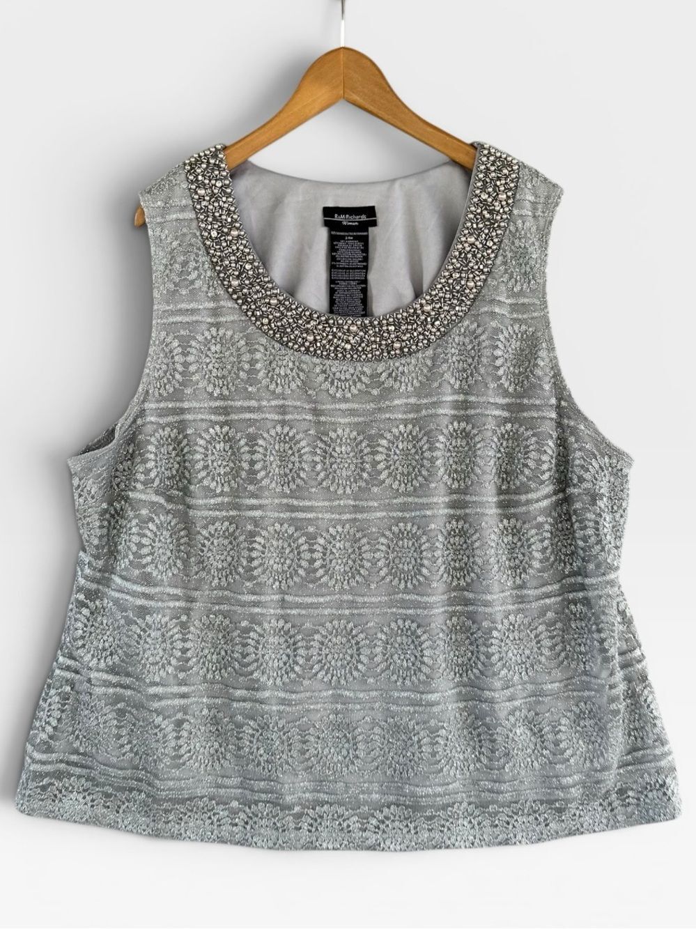 🎉5 for $45🎉 R&M Richards top blouse shirt size 24W